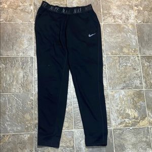 Nike black joggers